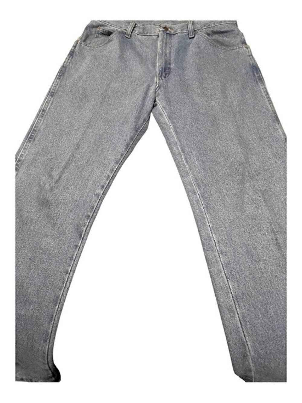 Rustler Men's Relaxed Light Gray Jeans